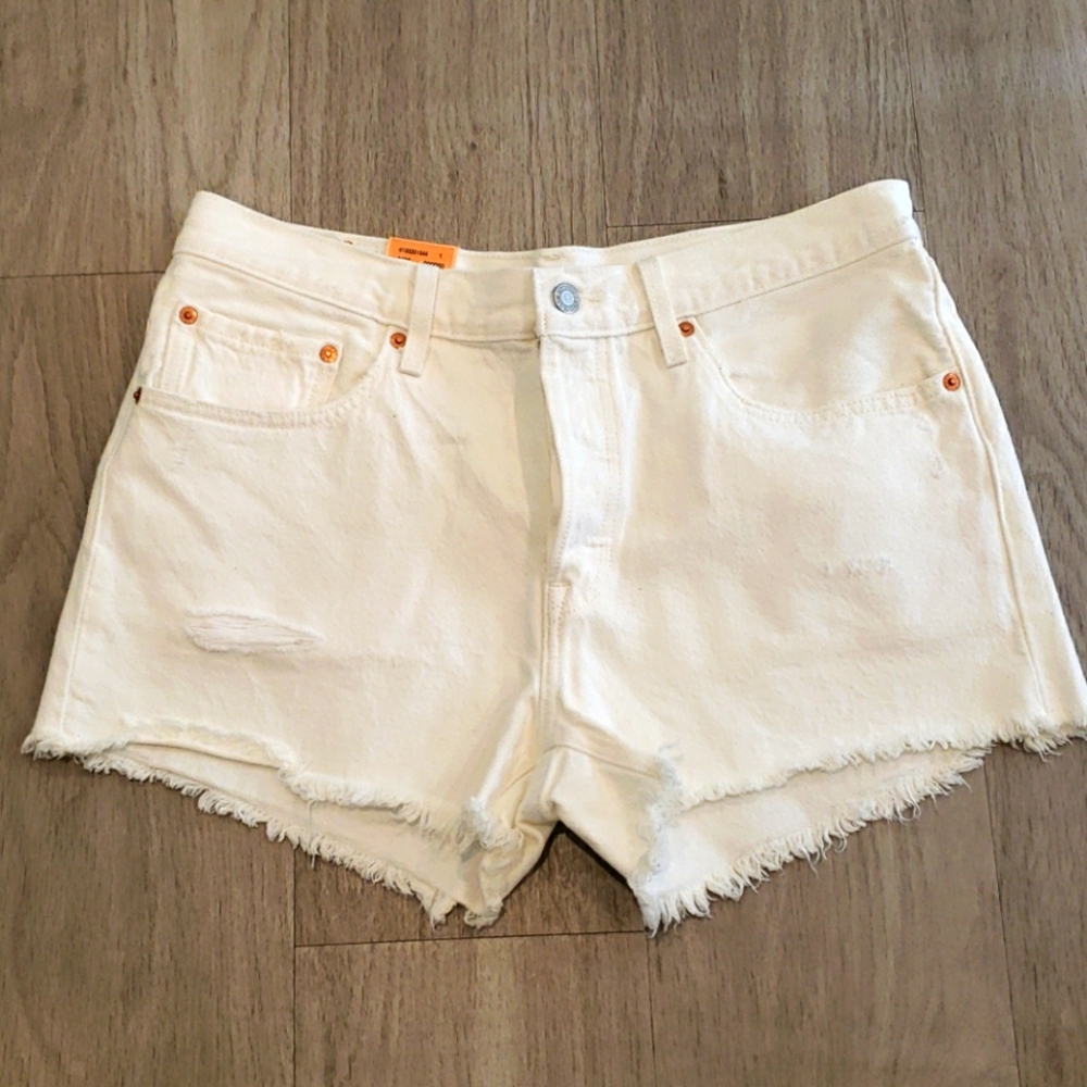 Levi's 501 Denim Shorts sz 30 NWT